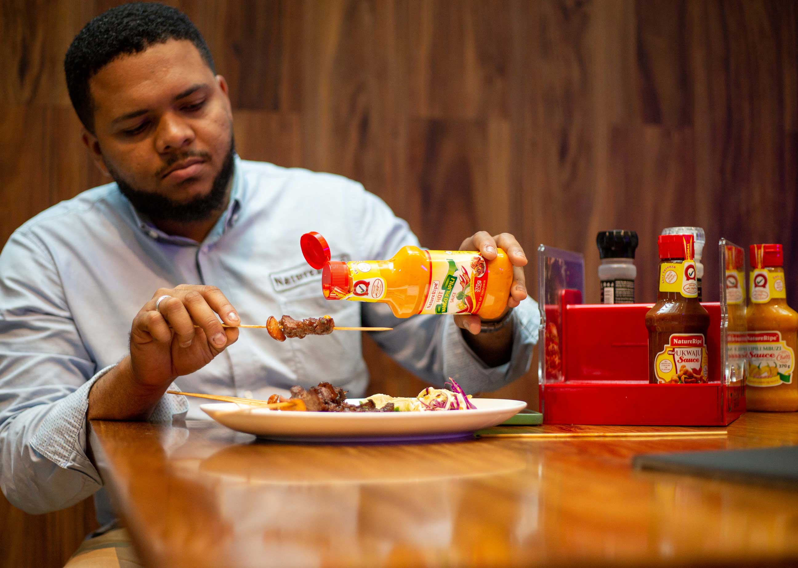 Mango Sapling Close-Up